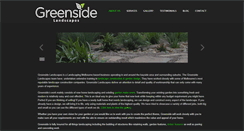 Desktop Screenshot of greensidelandscaping.com.au